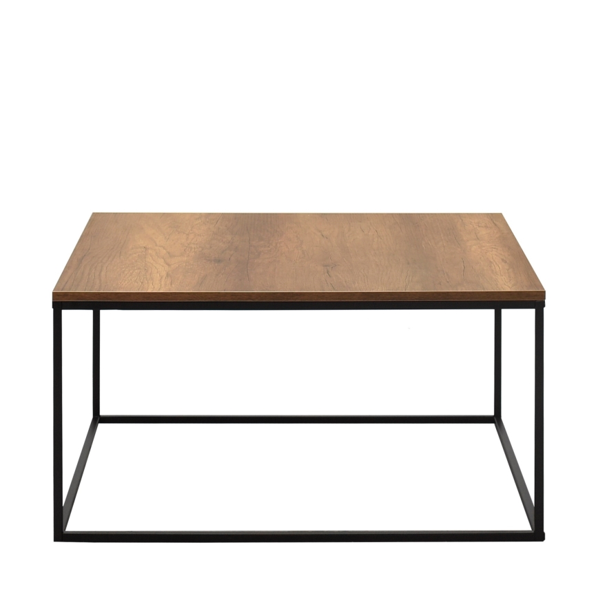 Klubska mizica 42x80 cm rjava