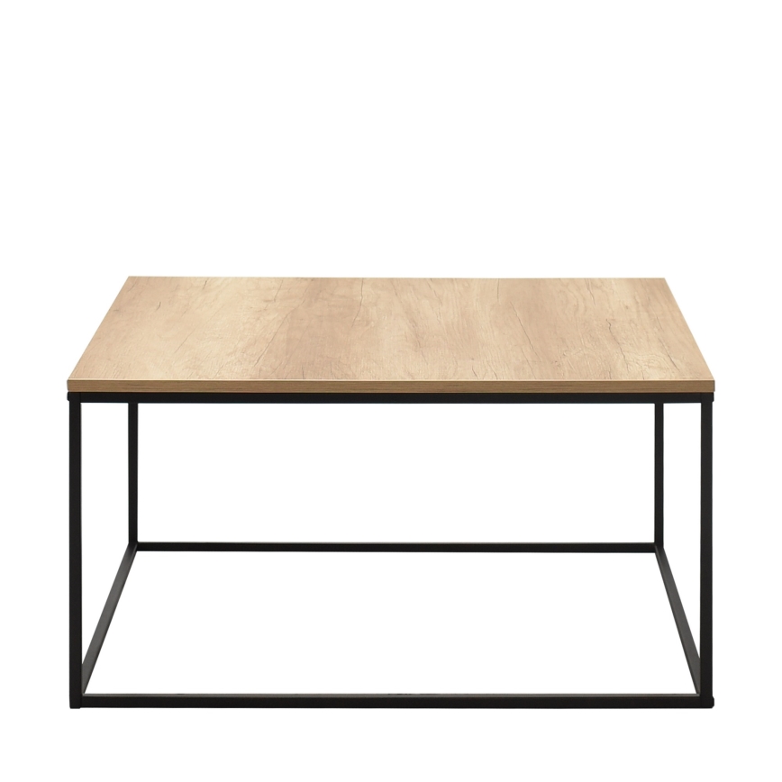 Klubska mizica 42x80 cm rjava