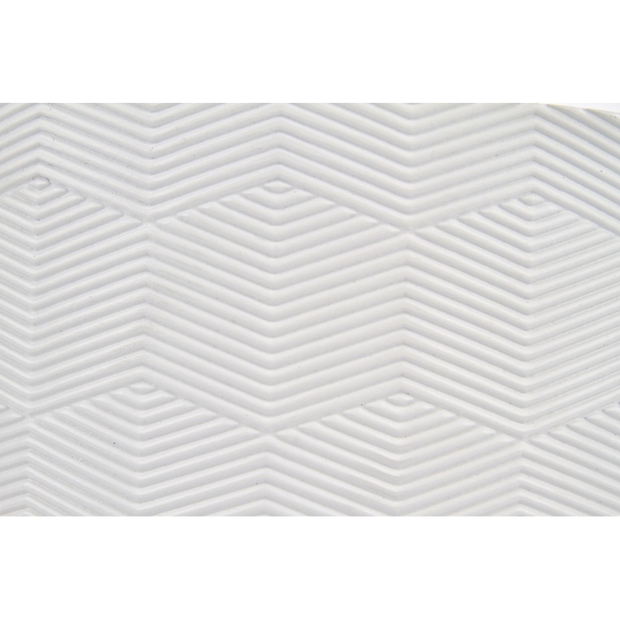 Klubska mizica AURA 45 x 38 cm bela/črna/bež