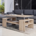 Klubska mizica CUBE 50x110 cm hrast sonoma