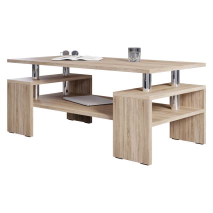 Klubska mizica CUBE 50x110 cm hrast sonoma