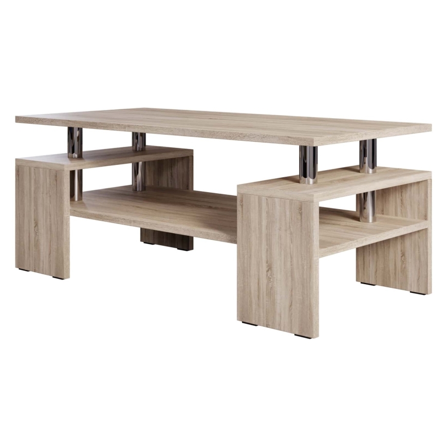 Klubska mizica CUBE 50x110 cm hrast sonoma