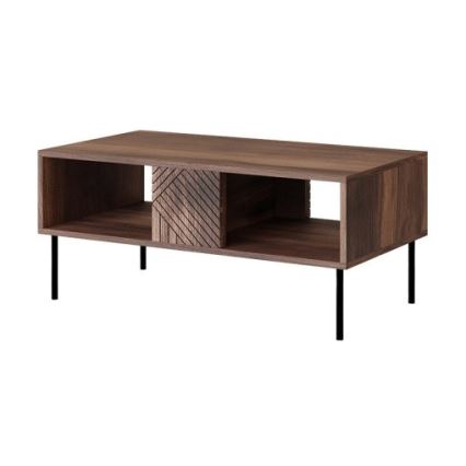 Klubska mizica DECO 46x100 cm oreh warmia