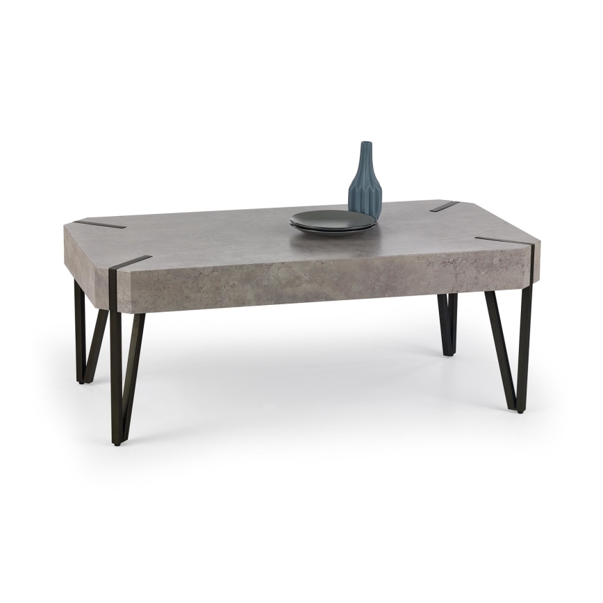 Klubska mizica EMILY 42x110 cm beton