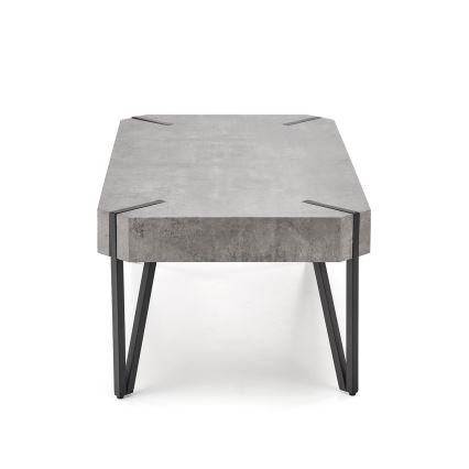 Klubska mizica EMILY 42x110 cm beton