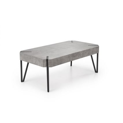 Klubska mizica EMILY 42x110 cm beton