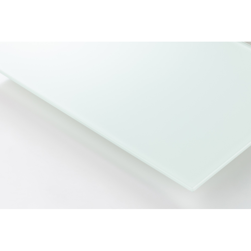 Klubska mizica ENZO z dvižno ploščo 110x60 cm bela/sonoma hrast