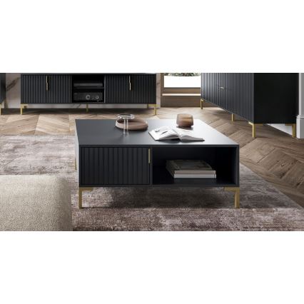 Klubska mizica FLOP črna