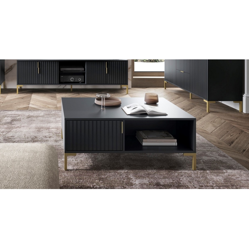 Klubska mizica FLOP črna