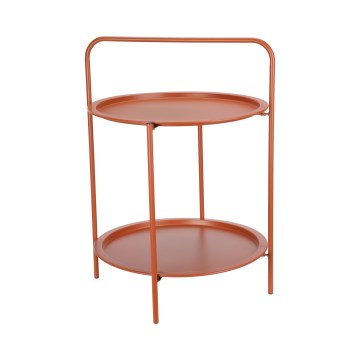 Klubska mizica HAGE 50x66 cm oranžna
