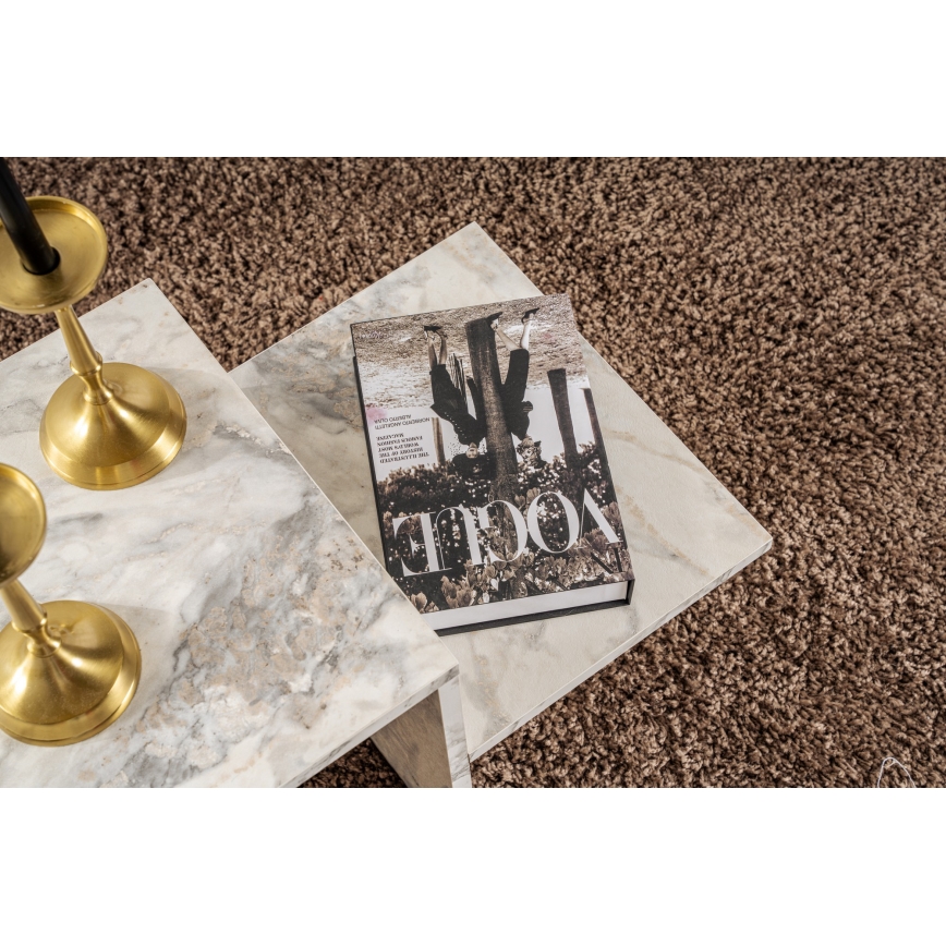Klubska mizica HARMONY 40x80 cm marmor decor