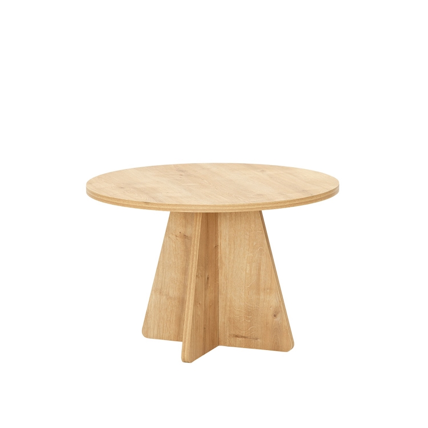 Klubska mizica MUSHROOM 40x60 cm safir hrast