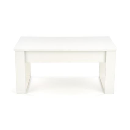 Klubska mizica z drawers NEA 52x110 cm bela
