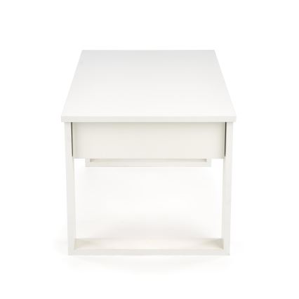 Klubska mizica z drawers NEA 52x110 cm bela