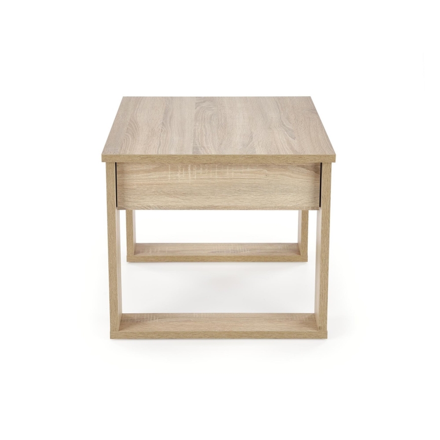 Klubska mizica s drawer NEA 52x60 cm hrast sonoma