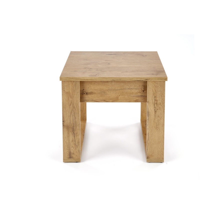 Klubska mizica s drawer NEA 52x60 cm hrast wotan
