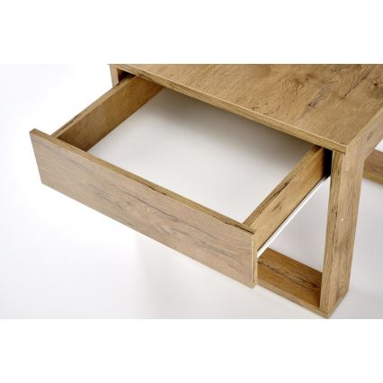 Klubska mizica s drawer NEA 52x60 cm hrast wotan