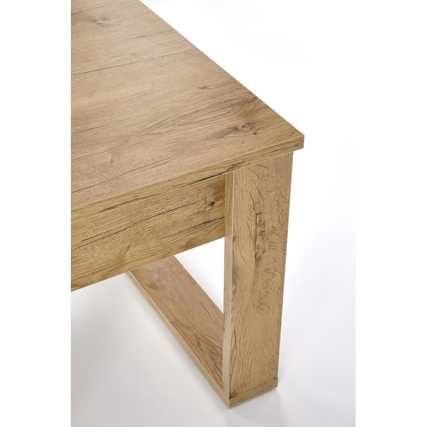 Klubska mizica s drawer NEA 52x60 cm hrast wotan