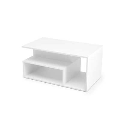 Klubska mizica NOTE 90x51 cm bela
