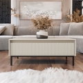 Klubska mizica OZMI 100x40 cm kašmir