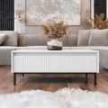 Klubska mizica OZMI 40x100 cm, bela