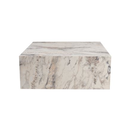 Klubska mizica PRIZMA 35x90 cm marmor decor