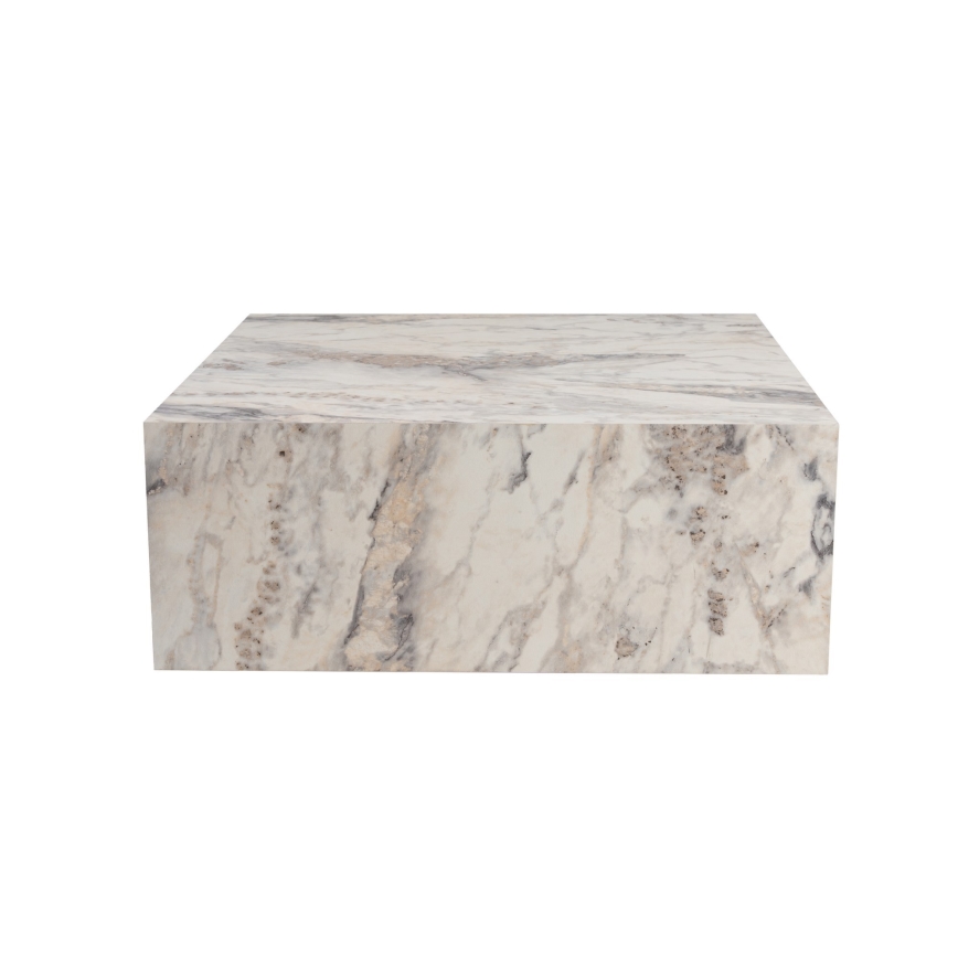 Klubska mizica PRIZMA 35x90 cm marmor decor