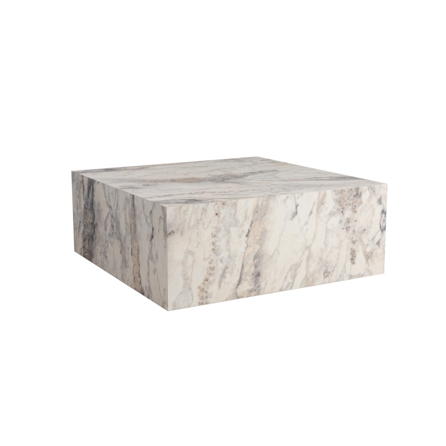 Klubska mizica PRIZMA 35x90 cm marmor decor