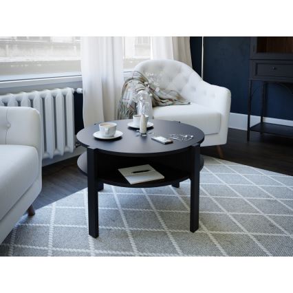 Klubska mizica RINO črna