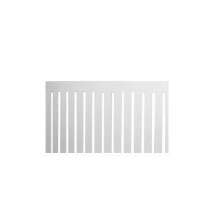 Klubska mizica VELEDE 25x58,5 cm bela