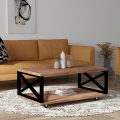 Klubska mizica YUSO 42,5x98 cm bor