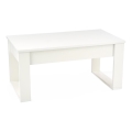Klubska mizica z drawers NEA 52x110 cm bela