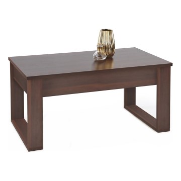 Klubska mizica z drawers NEA 52x110 cm rjava