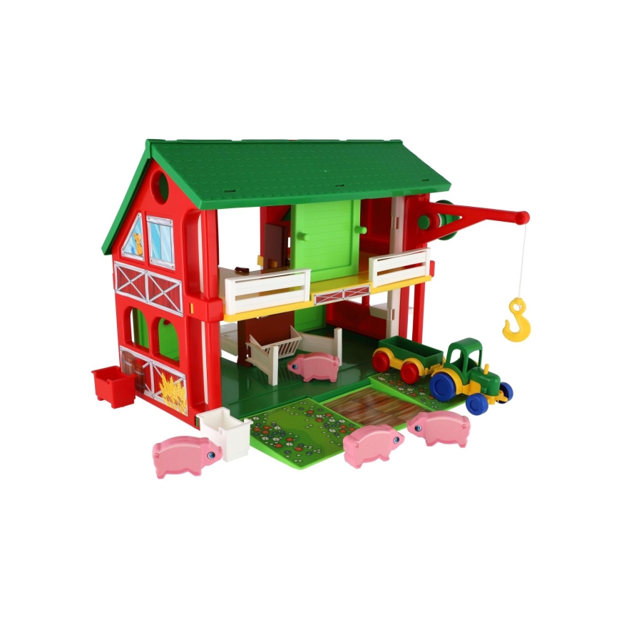 Kmečka hišica z dodatki