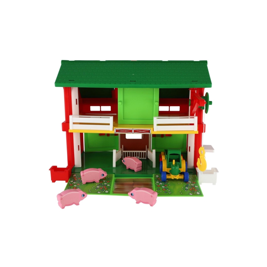 Kmečka hišica z dodatki