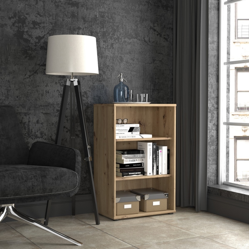 Knjižna omara URAN hrast artisan