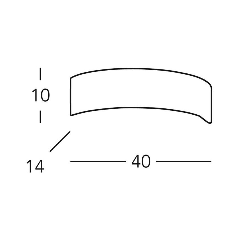 Kolarz 0291.61 - Stenska svetilka ARCO 1xG9/48W/230V