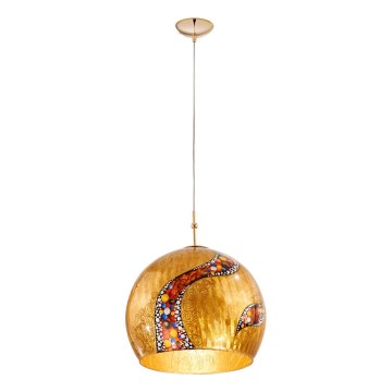 Kolarz 0392.31L.3.Ki.Au - Lestenec na vrvici LUNA 1xE27/60W/230V 24K zlata