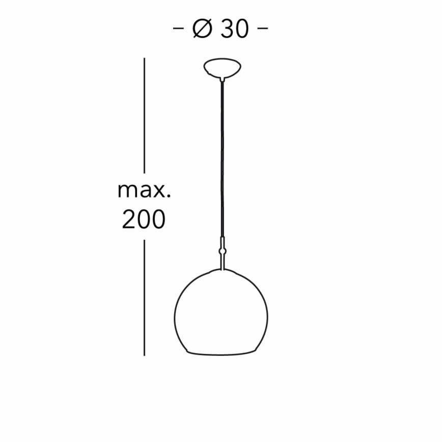 Kolarz 0392.31M.3.Al.Mu - Lestenec na vrvici LUNA 1xE27/60W/230V 24K zlata