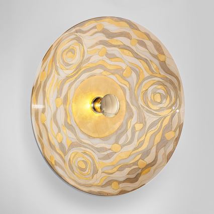 Kolarz 0415.61XL.3.Ch - Stenska svetilka LUNA 1xE27/100W/230V 24K zlata