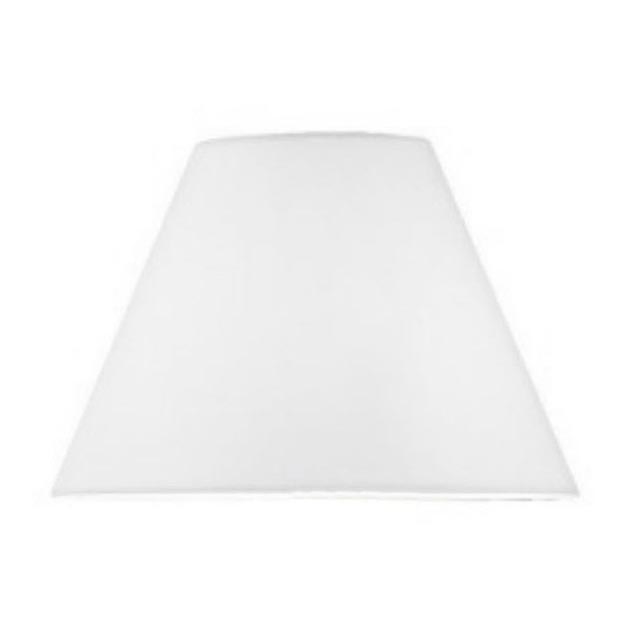 Kolarz 264.S03 - Senčnik za namizno, talno in stensko svetilko HILTON E27 pr. 45 cm bela