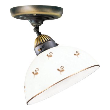 Kolarz 731.10.170 - Pritrjeni lestenec NONNA 1xE27/75W/230V Ø 20 cm, cvetlični, rožnato zlato