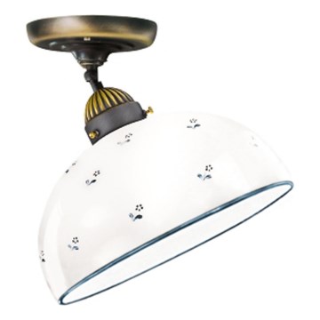 Kolarz 731.10.24 - Nadgradni lestenec NONNA 1xE27/75W/230V pr. 30 cm modra
