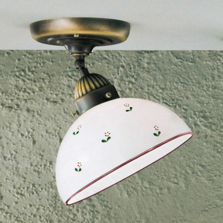 Kolarz 731.10.69 - Nadgradni lestenec NONNA 1xE27/75W/230V pr. 20 cm rdeča