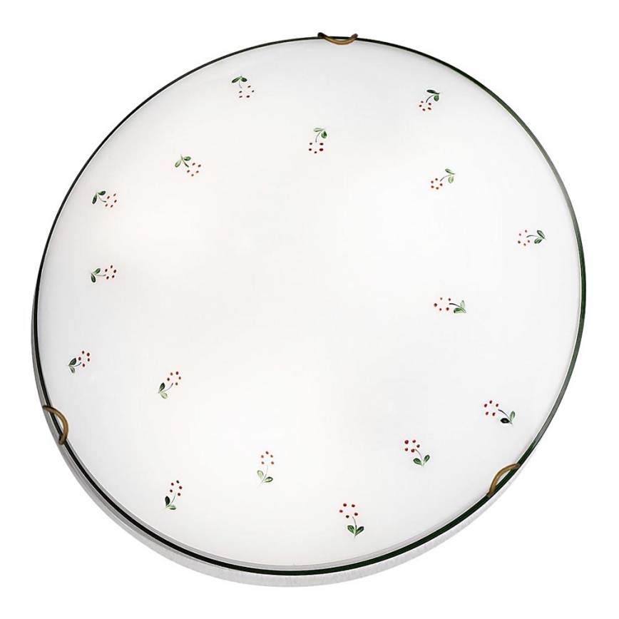 Kolarz 731.12.4.70 - Stropna svetilka NONNA 2xE27/60W/230V pr. 40 cm zelena