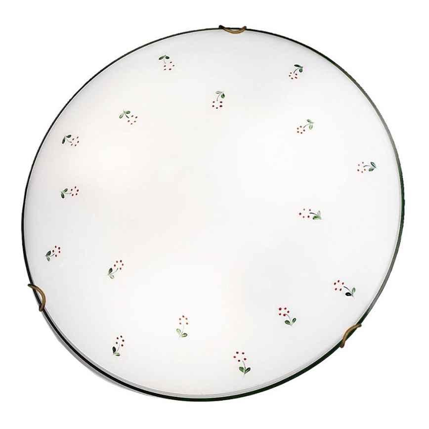 Kolarz 731.13.4.70 - Stropna svetilka NONNA 3xE27/60W/230V pr. 50 cm zelena