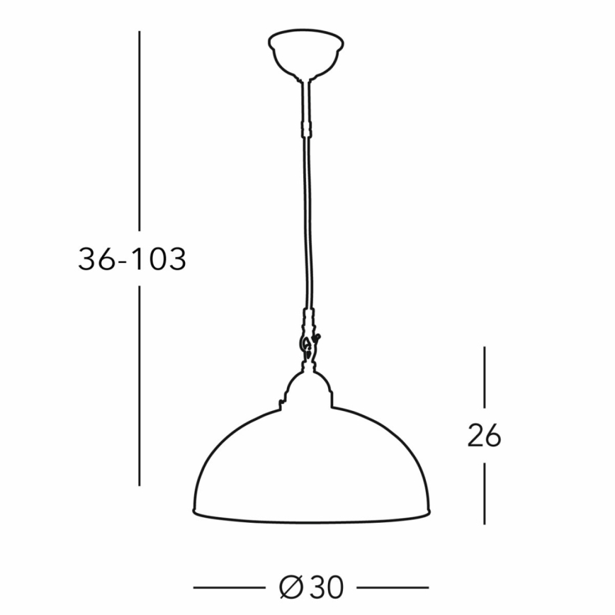 Kolarz 731.30.101 - Lestenec na vrvici NONNA 1xE27/75W/230V pr. 30 cm jelen zelena