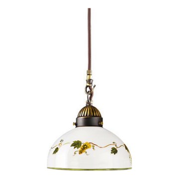 Kolarz 731.30.122 - Lestenec na vrvici NONNA 1xE27/75W/230V pr. 20 cm grozdje
