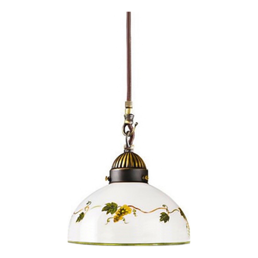Kolarz 731.30.122 - Lestenec na vrvici NONNA 1xE27/75W/230V pr. 20 cm grozdje