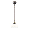 Kolarz 731.30.20 - Lestenec na vrvici NONNA 1xE27/75W/230V pr. 20 cm zelena